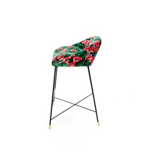 Tabouret"Roses"rembourrés –SELETTI | BHOME by Arredi Barbàra
