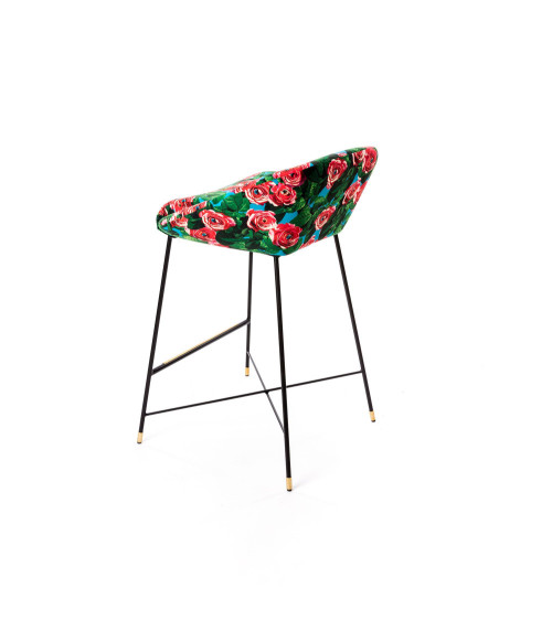 Tabouret"Roses"rembourrés –SELETTI | BHOME by Arredi Barbàra