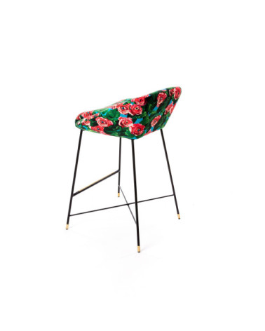 Tabouret"Roses"rembourrés –SELETTI | BHOME by Arredi Barbàra