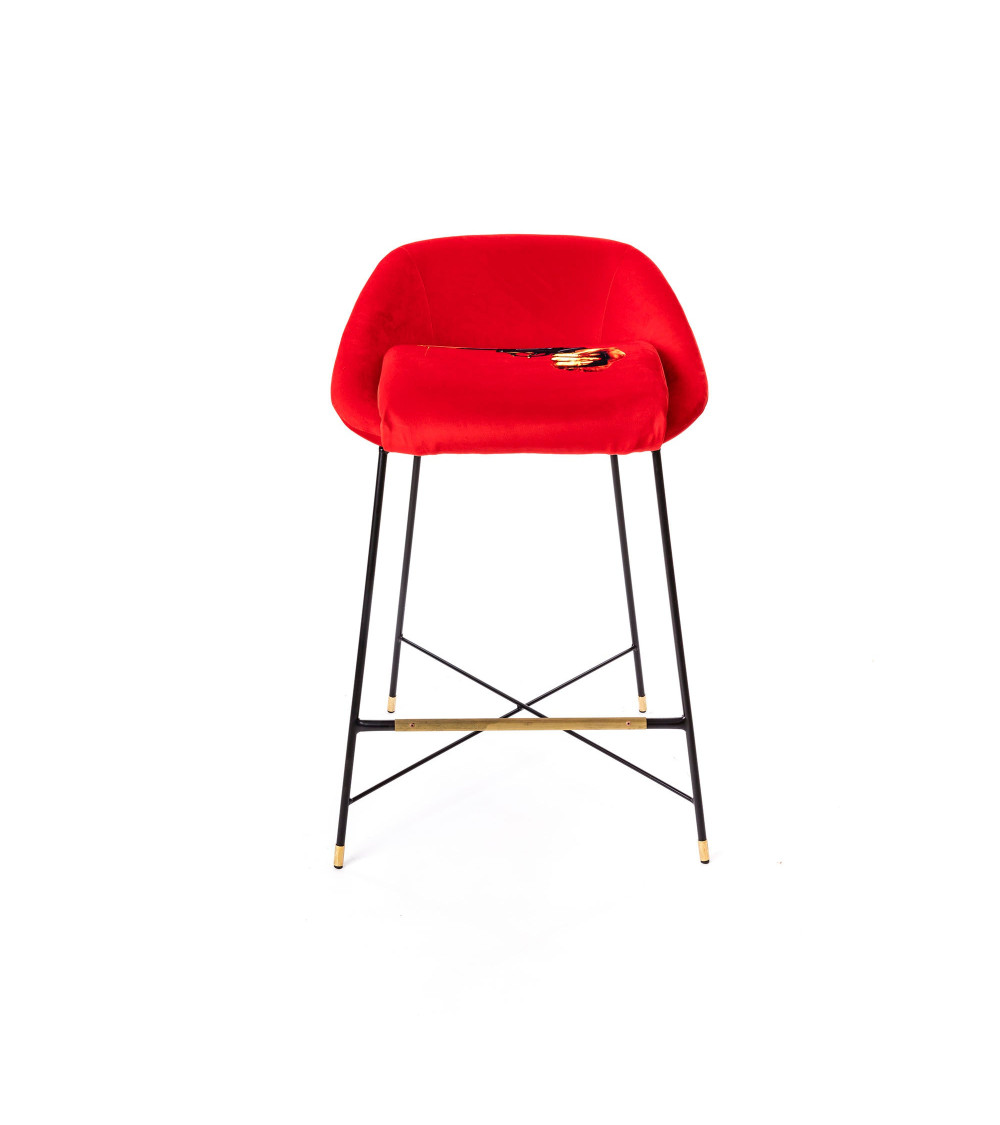 Hocker"Revolver"gepolstert –SELETTI | BHOME by Arredi Barbàra
