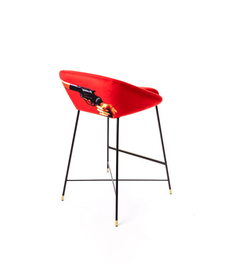 Hocker"Revolver"gepolstert –SELETTI | BHOME by Arredi Barbàra