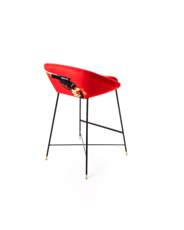 Hocker"Revolver"gepolstert –SELETTI | BHOME by Arredi Barbàra