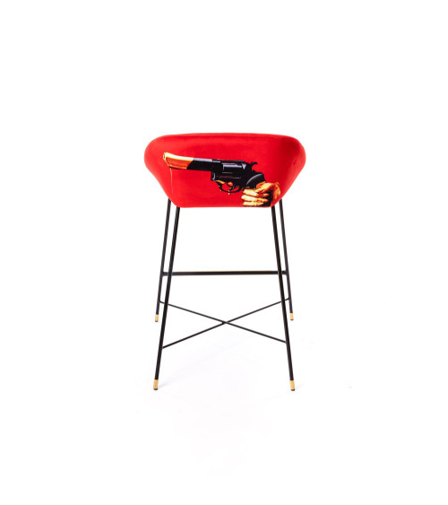 Hocker"Revolver"gepolstert –SELETTI | BHOME by Arredi Barbàra