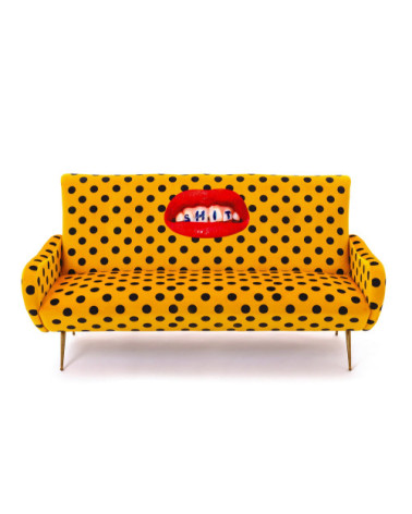 Sofa"Shit"cm 178 x 79 h. 42 / 86 –SELETTI | BHOME by Arredi Barbàra