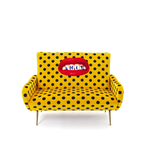 Sofa"Shit"122 cm x 86 h. 42 / 86 –SELETTI | BHOME by Arredi Barbàra