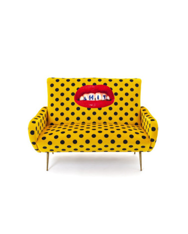 Sofa"Shit"cm 122 x 86 h. 42 / 86 –SELETTI | BHOME by Arredi Barbàra