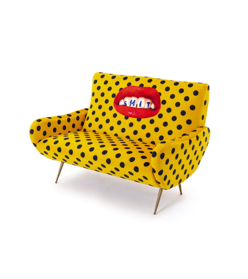 Sofa"Shit"cm 122 x 86 h. 42 / 86 –SELETTI | BHOME by Arredi Barbàra