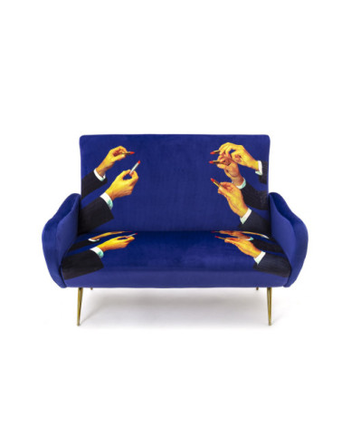 Sofa"Lipsticks"cm 122 x 86 h. 42 / 86 –SELETTI | BHOME by Arredi Barbàra