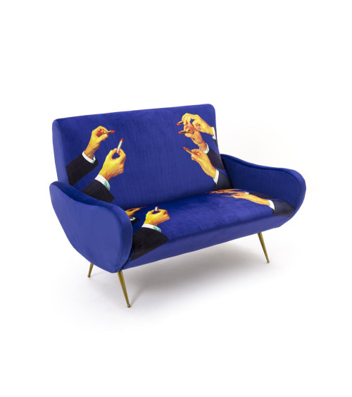 Sofa"Lipsticks"cm 122 x 86 h. 42 / 86 –SELETTI | BHOME by Arredi Barbàra