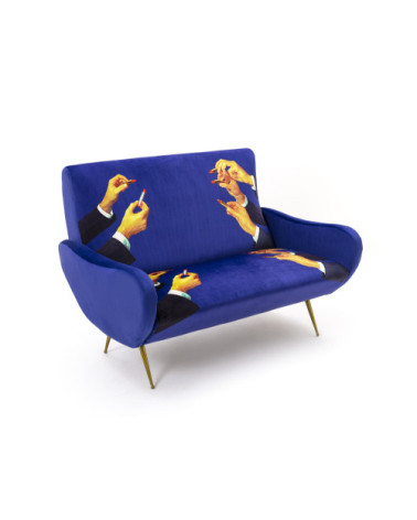 Sofa"Lipsticks"cm 122 x 86 h. 42 / 86 –SELETTI | BHOME by Arredi Barbàra