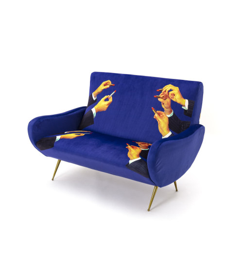 Sofa"Lipsticks"cm 122 x 86 h. 42 / 86 –SELETTI | BHOME by Arredi Barbàra