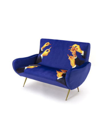 Sofa"Lipsticks"cm 122 x 86 h. 42 / 86 –SELETTI | BHOME by Arredi Barbàra
