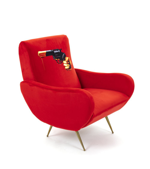 Sessel"Revolver"cm 70 x 79 h. 86 –SELETTI | BHOME by Arredi Barbàra
