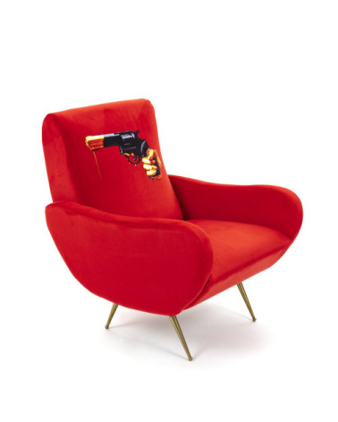 Sessel"Revolver"cm 70 x 79 h. 86 –SELETTI | BHOME by Arredi Barbàra