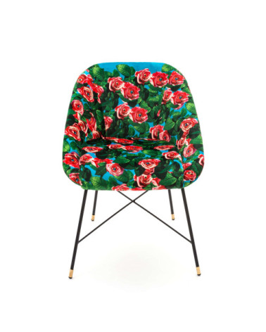 Sessel"Roses"Cm 60 x 50 h. 72 gepolstert –SELETTI | BHOME by Arredi Barbàra