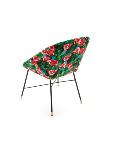 Sessel"Roses"Cm 60 x 50 h. 72 gepolstert –SELETTI | BHOME by Arredi Barbàra