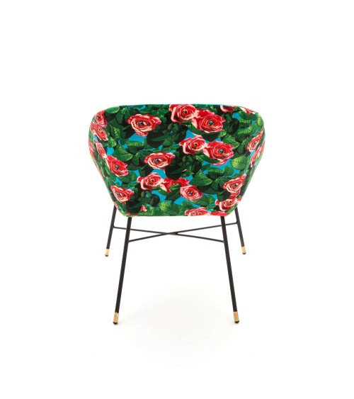 Sessel"Roses"Cm 60 x 50 h. 72 gepolstert –SELETTI | BHOME by Arredi Barbàra