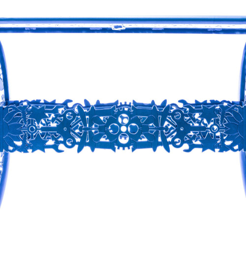 Tavolo da esterno "Industry Collection ALUMINIUM OVAL TABLE - BLU CIELO" | BHOME by Arredi Barbàra