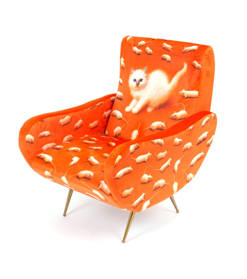 Sessel"Kitten"cm 70 x 79 h. 86 –SELETTI | BHOME by Arredi Barbàra