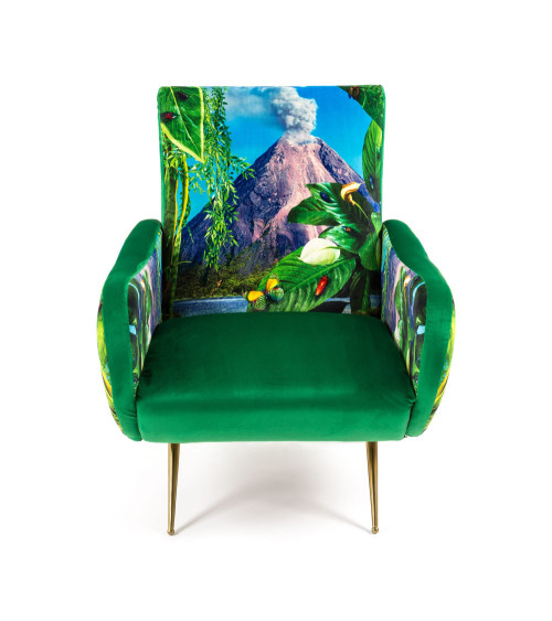 Fauteuil"Volcano"cm 70 x 79 h. 86 –SELETTI | BHOME by Arredi Barbàra