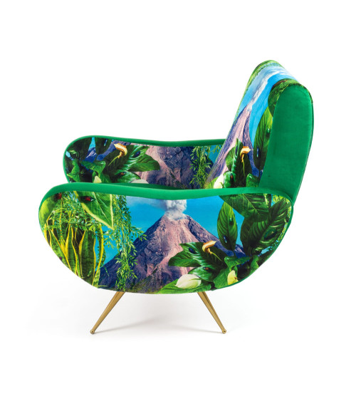 Sessel"Volcano"cm 70 x 79 h. 86 –SELETTI | BHOME by Arredi Barbàra