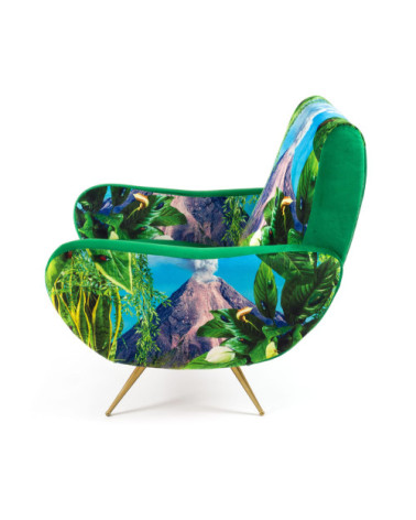 Sessel"Volcano"cm 70 x 79 h. 86 –SELETTI | BHOME by Arredi Barbàra