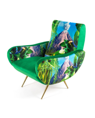 Sessel"Volcano"cm 70 x 79 h. 86 –SELETTI | BHOME by Arredi Barbàra