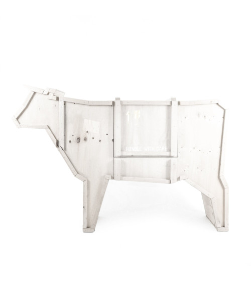 Scultura decorativa "Sending Cow" | BHOME by Arredi Barbàra
