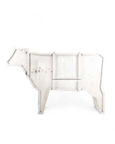 Sculpture décorative"Sending Cow"cm 225x58 h. 151 –SELETTI | BHOME by Arredi Barbàra