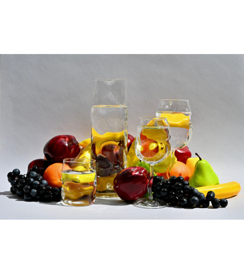 Verre"Glass from Sonny Set da 4 Bicchieri da Vino"ø 7,5 h. 10 –SELETTI | BHOME by Arredi Barbàra