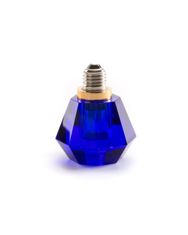 Ampoule"Crystaled Spot Blu"cristal led –SELETTI | BHOME by Arredi Barbàra