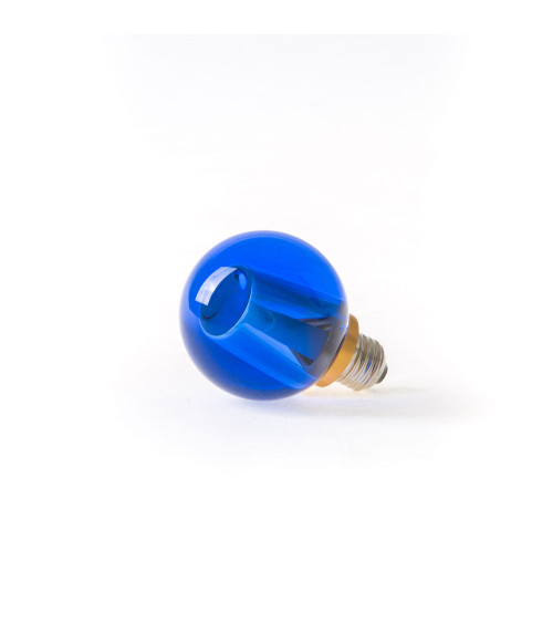 Lampadina "Crystaled Round Blu" | BHOME by Arredi Barbàra