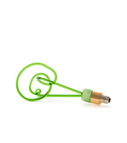 Bulb"Twist Lamp Verde"cm h. 30 –SELETTI | BHOME by Arredi Barbàra
