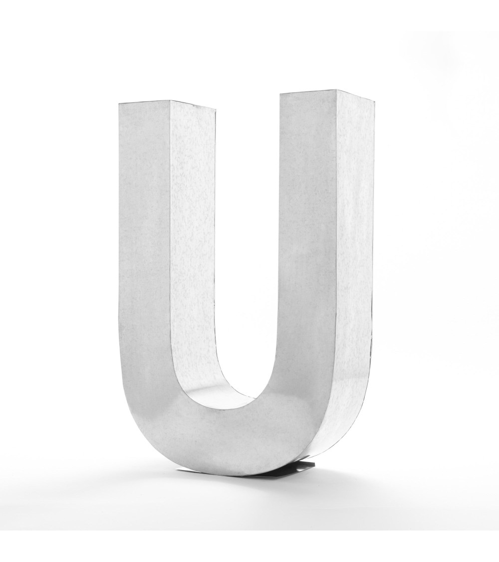 Décoration murale"METALVETICA 100 - U"en aluminium –SELETTI | BHOME by Arredi Barbàra