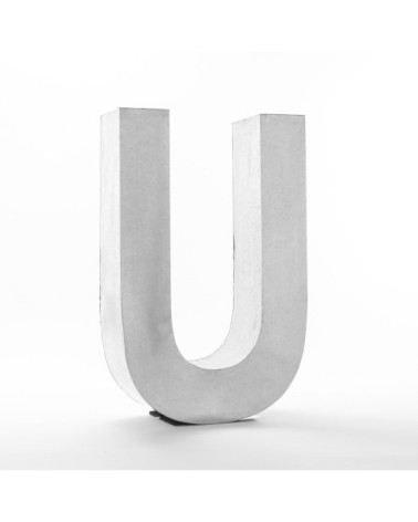 Décoration murale"METALVETICA 100 - U"en aluminium –SELETTI | BHOME by Arredi Barbàra
