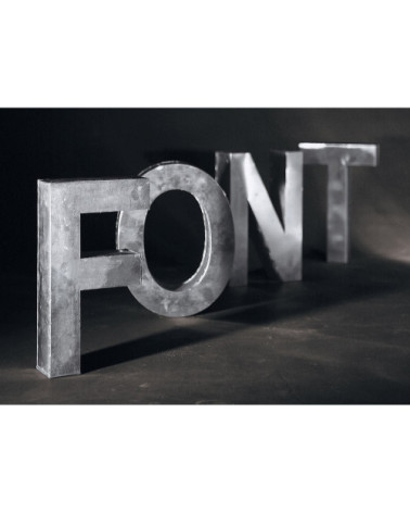 Wanddekoration"METALVETICA 100 - N"Aluminium —SELETTI | BHOME by Arredi Barbàra