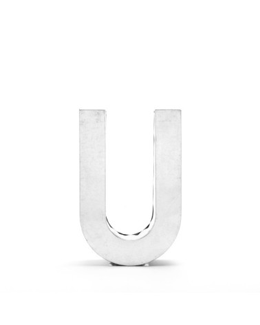 Wanddekoration"METALVETICA - U"Aluminium —SELETTI | BHOME by Arredi Barbàra