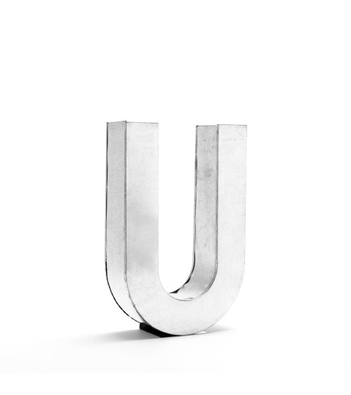 Wanddekoration"METALVETICA - U"Aluminium —SELETTI | BHOME by Arredi Barbàra