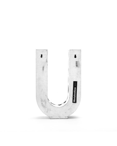 Wanddekoration"METALVETICA - U"Aluminium —SELETTI | BHOME by Arredi Barbàra
