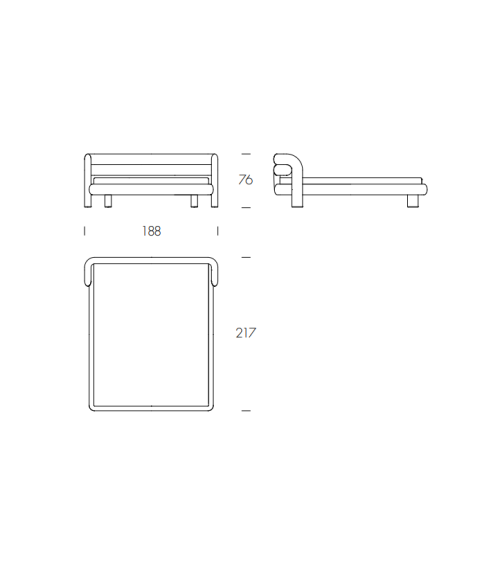 Bull Bed Tonin Casa | Bhome by Arredi Barbàra