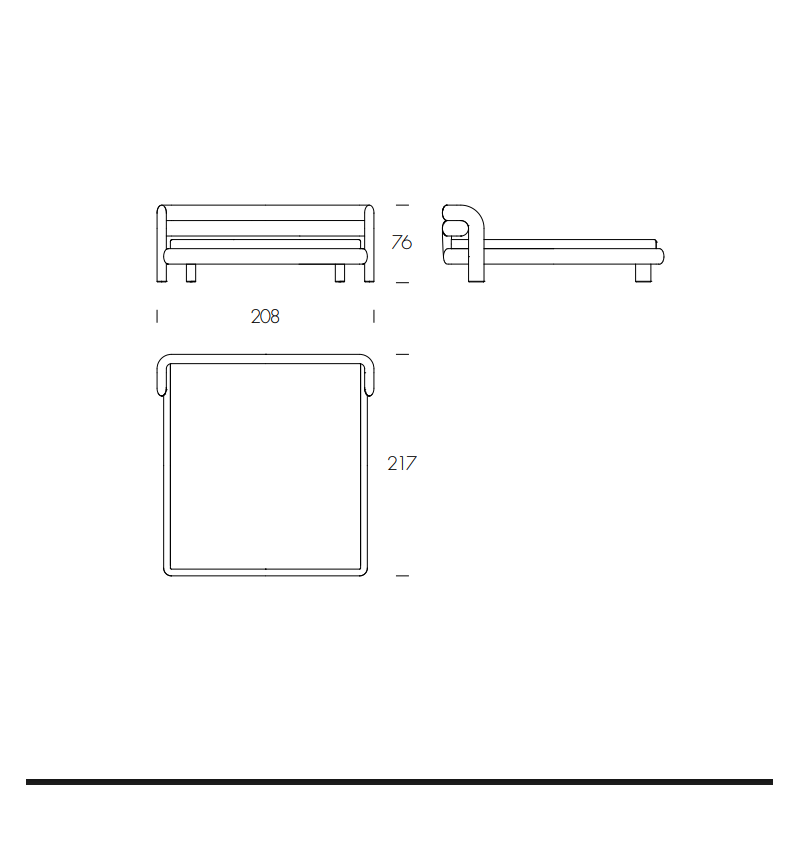Bull Bed Tonin Casa | Bhome by Arredi Barbàra