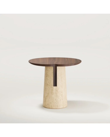 Tavolini Anchor in legno e pietra | WEWOOD