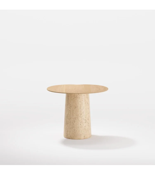 Tavolini Anchor in legno e pietra | WEWOOD
