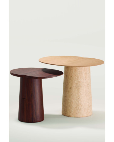 Mesas Anchor en madera y piedra | WEWOOD