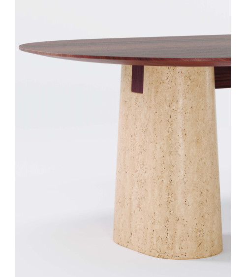 Tables Anchor en bois et pierre | WEWOOD