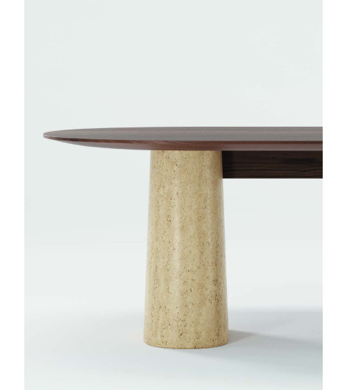 Anchor Tische aus Holz und Stein | WEWOOD