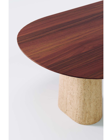 Tables Anchor en bois et pierre | WEWOOD