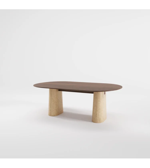 Anchor Tische aus Holz und Stein | WEWOOD