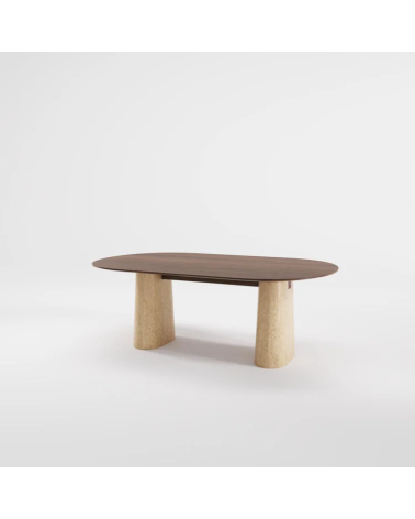 Anchor Tische aus Holz und Stein | WEWOOD