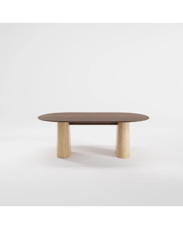 Anchor Tische aus Holz und Stein | WEWOOD